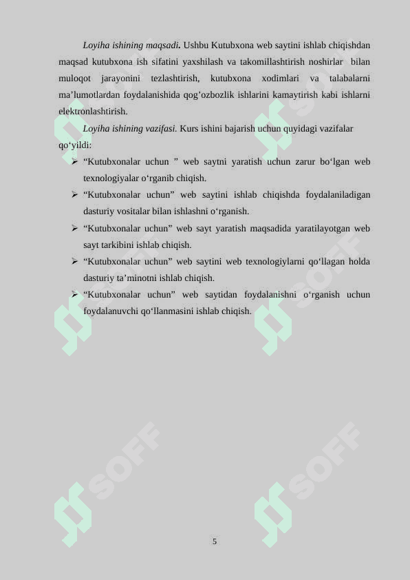 Web texnologiyalar asosida interaktiv axborot kutubxona tizimini yaratish 5
