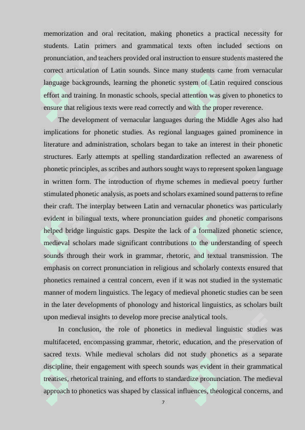 PHONETICS STRUCTURE OF THE MIDDLE AGES 6