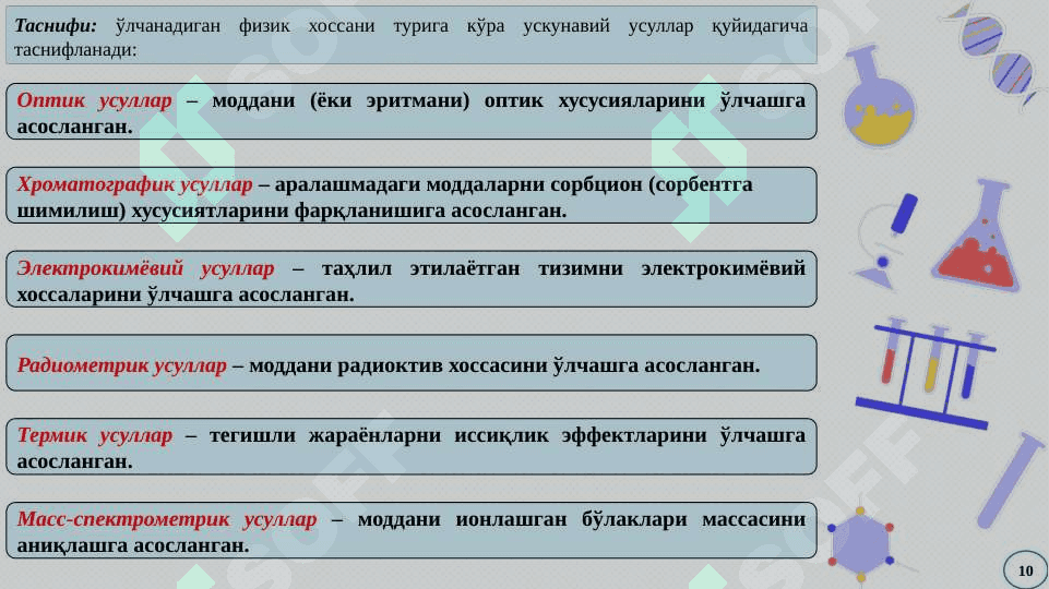 Оптик анализ усуллари 8