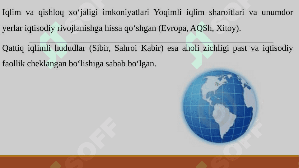 GEOSIYOSATNI SHAKLLANISHIDA GEOGRAFIK DETERMINIZMNING AHAMIYATI 5