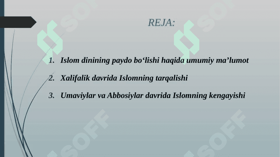 ISLOM DININING PAYDO BO'LISHIDAGI IJTIMOIY-SIYOSIY VA MADANIY SHAROITLAR 2