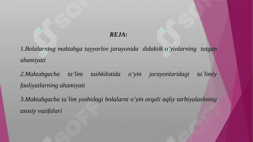 MAKTABGACHA TA’LIM JARAYONINI LOYIXALASHTIRISHDA ALOQADOR MUTAXASSISLIKNING O‘ZIGA XOSLIGI 2