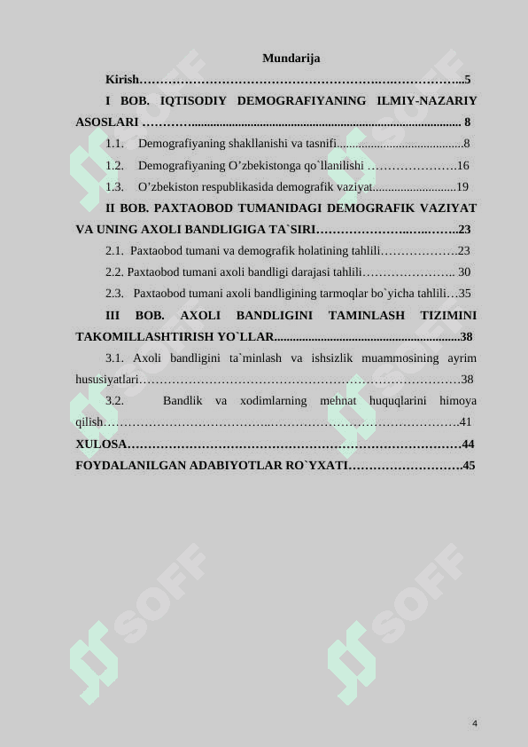 PAXTAOBOD TUMANIDAGI DEMOGRAFIK VAZIYAT VA UNING AXOLI BANDLIGIGA TAʼSIRI 4