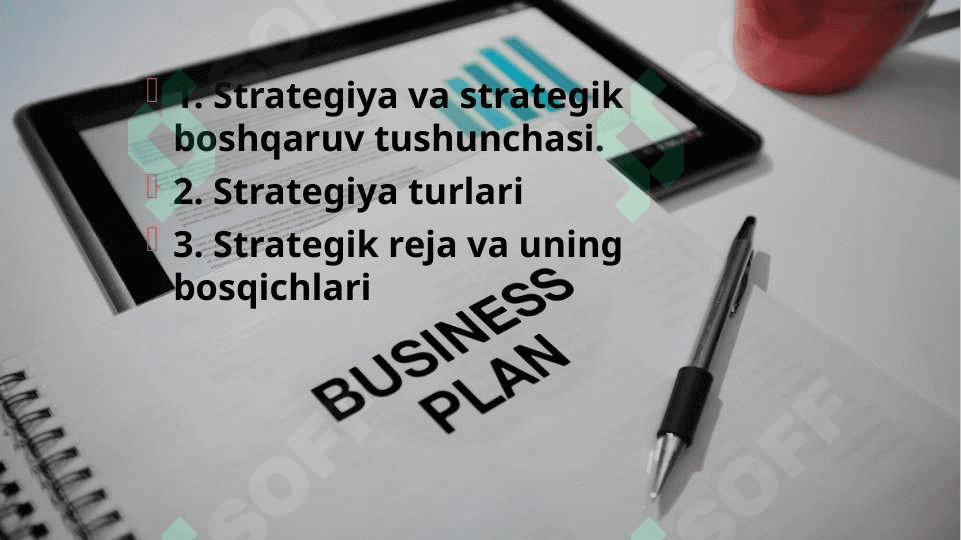 STRATEGIK  BOSHQARUV VA REJALASHTIRISH 2