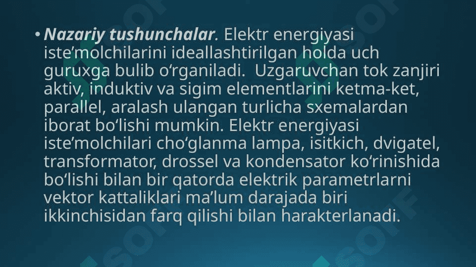 Prezintatsiya. Elektronika va elektrotexnika laboratoriya ishlari 7