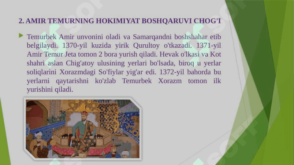 AMIR- TEMUR BUYUK DAVLAT ARBOBI 7