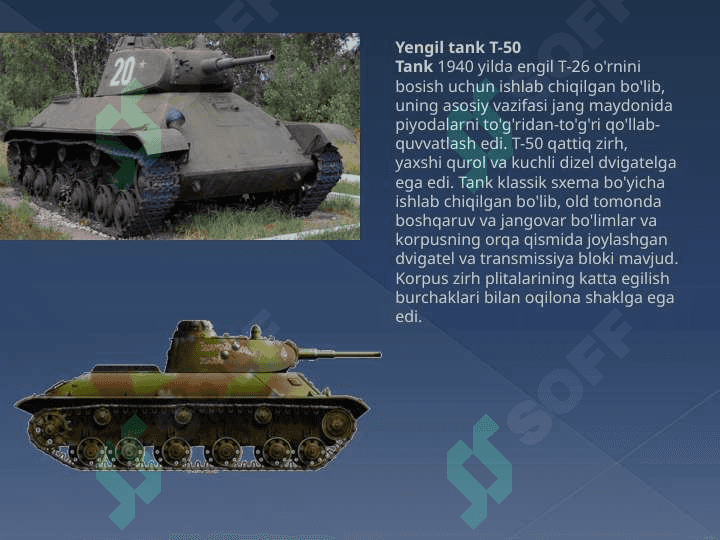 Ikkinchi jahon urushi tanklari 3