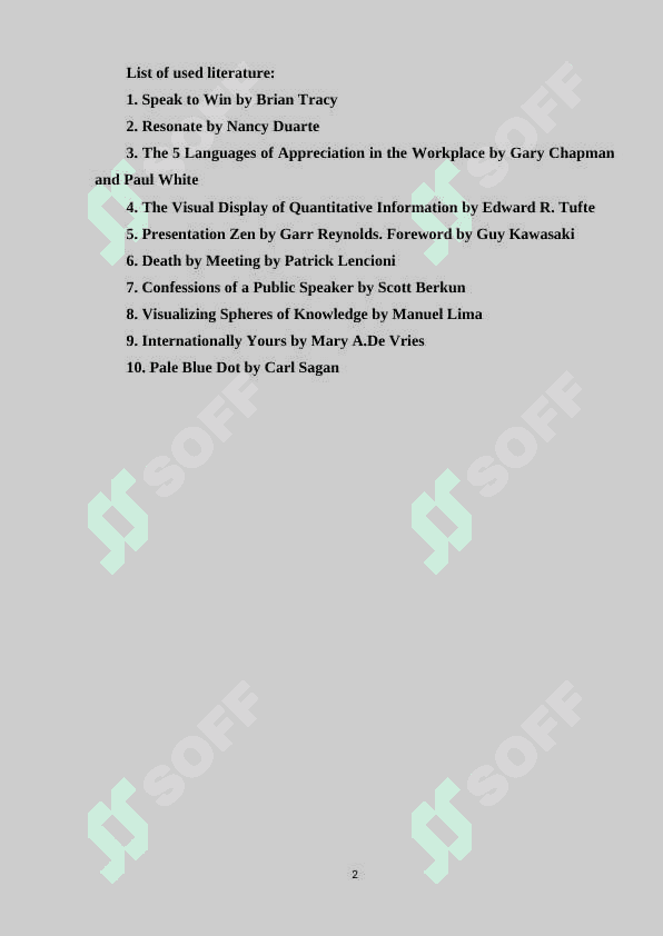 DEVELOP PRESENTATION SKILLS || PORTFOLIO 2
