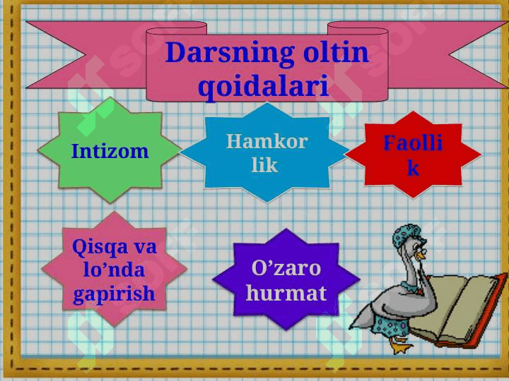 Oddiy  kasrlar.Sodda o’nli kasrlar.Kattaliklar .Geometrik figuralar 2