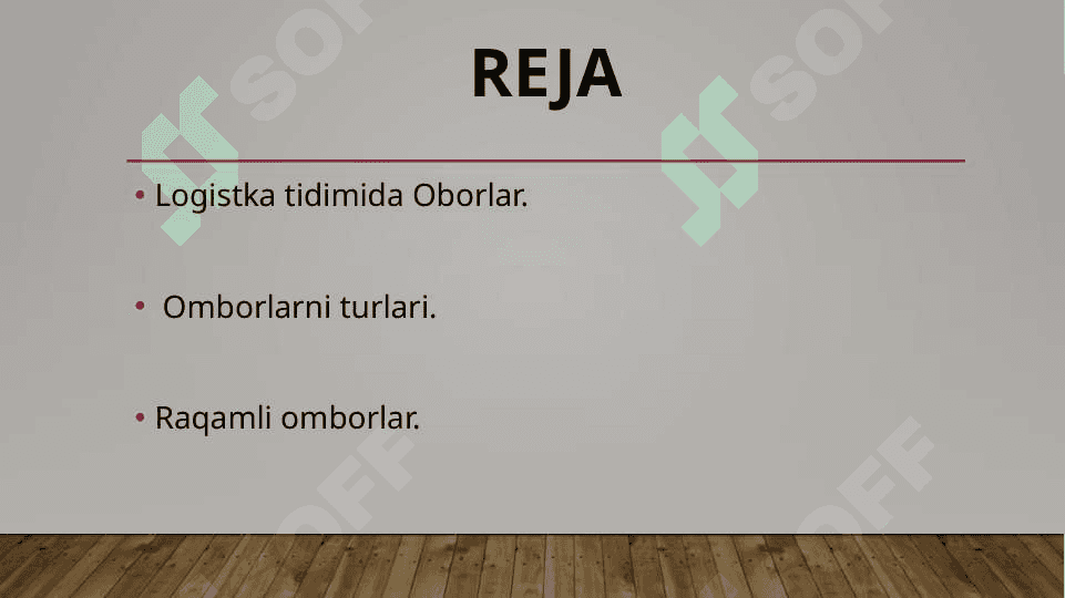 Logistika tizimida omborlarni Raqamlashtirish Samaradorligi 2