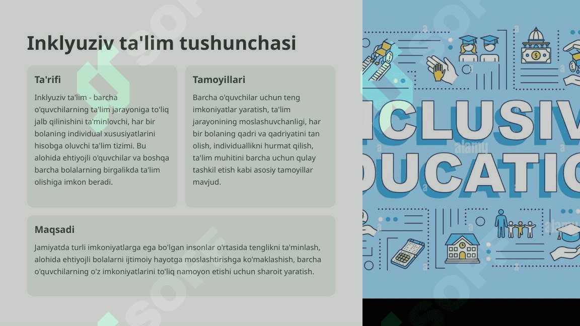 O'qituvchilarning inklyuziv ta'lim bo'yicha kompetensiyalari 3