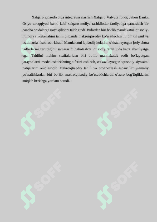 IQTISODIY O'SISHNI PROGNOZLASH kurs ishi 4