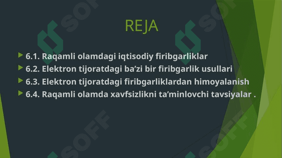 RAQAMLI OLAM MUAMMOLARI VA UNGA BO’LGAN TAHDIDLAR 2