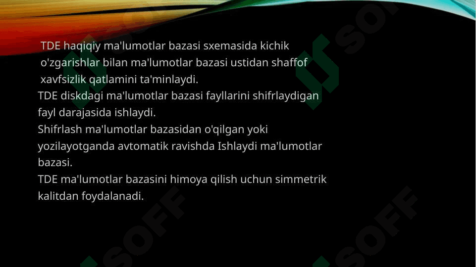 Berilganlar bazasi fanidan taqdimot. 8