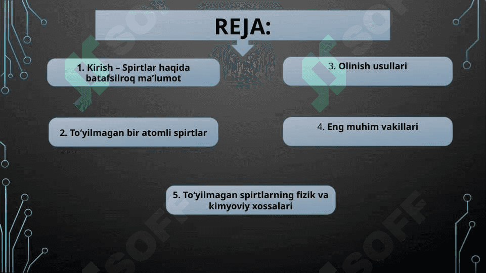 to’yinmagan bir atomli spirtlar 2