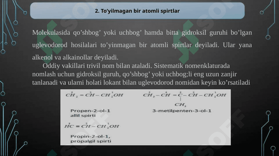 to’yinmagan bir atomli spirtlar 4