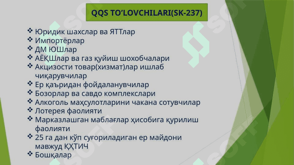 Qo'shilgan qiymat solig'i /QQS. 5