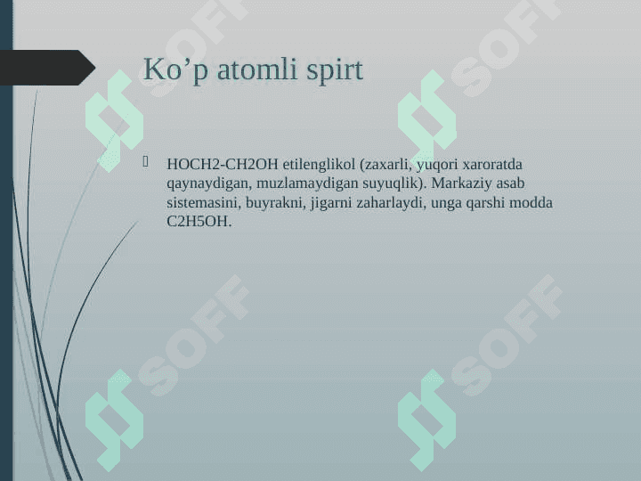 Organik kimyoga kirish.Poli-, geterofunksional   birikmalar. Geterohalqali birikmalar 3