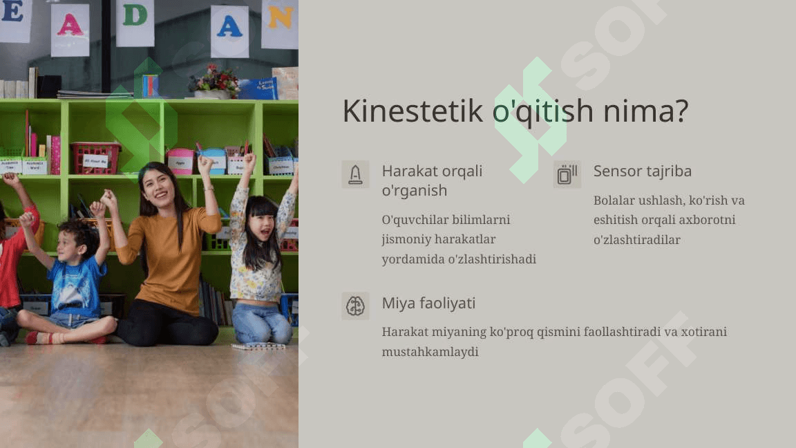 Boshlang'ich sinflarda kinestetik o'qitish metodlari 3