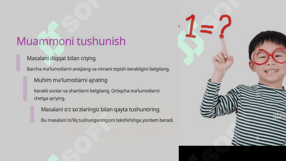 Matematik Muammolarni Yechish Strategiyalari 3