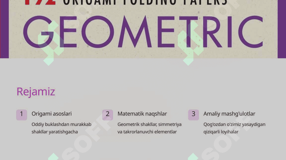Matematik Naqshlar va Ketma-ketliklar 2