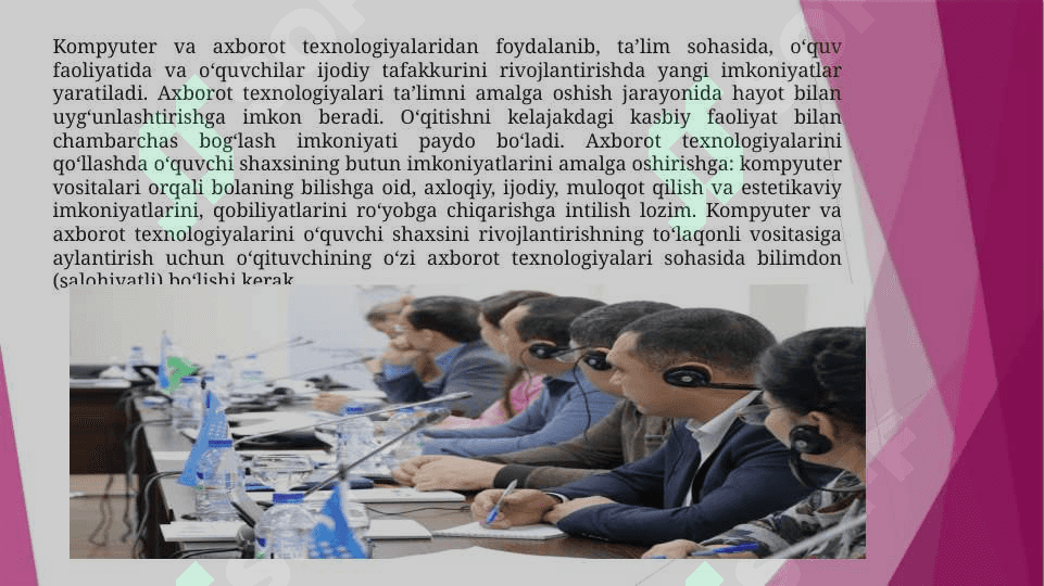 masofali talim imkoniyatlari afzalliklari va electron darsliklari 4