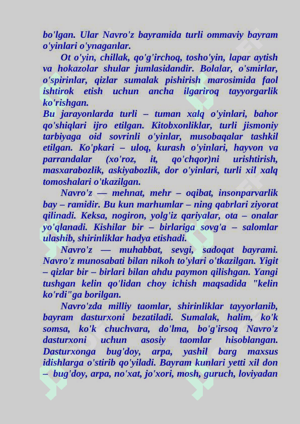 Navro`z-bahor bayrami tadbir senariysi 8