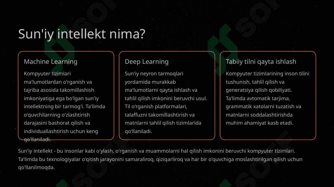 Sun'iy intellekt va ta'lim: Raqamli davrda o'qitishning yangi yondashuvlari 3