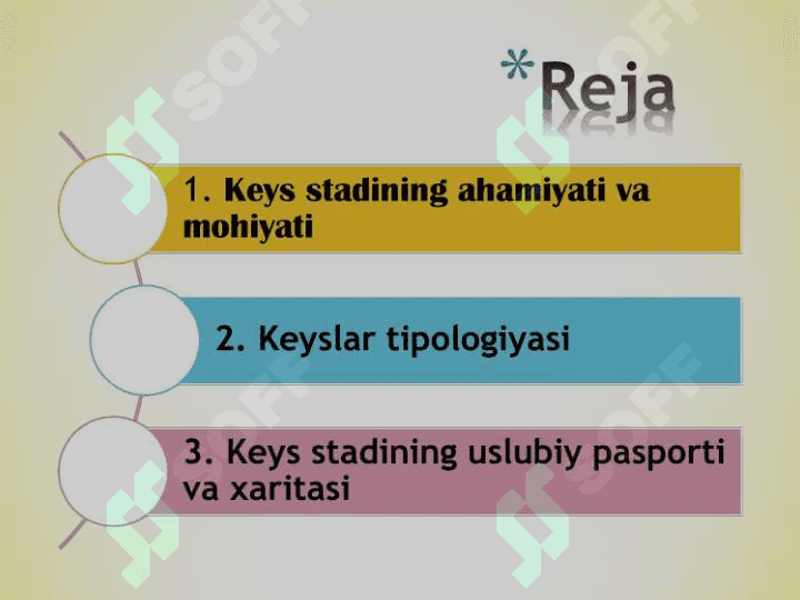 Keys – stadi texnologiyasi 2
