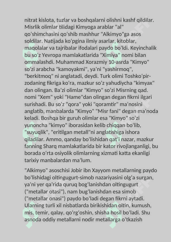 Òzbekistonda kimyo fanining rivojlanishi 3