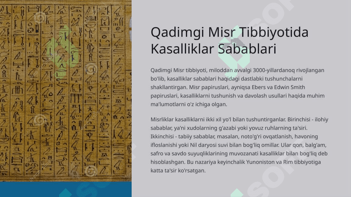Kasalliklarning Sabablari Haqida Tushunchalar 3