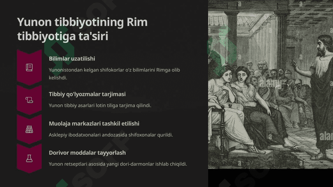 Qadimgi Rim tibbiyoti tarixi 4