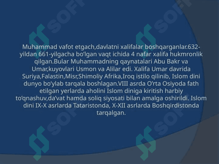 Islom ta'limoti asoslari 7