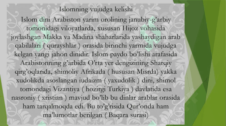 Islom tarixi va falsafasi 4