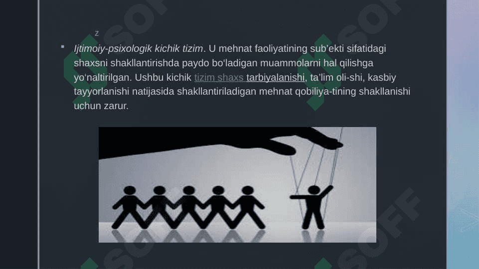Mehnat potensiali» tushunchasi va uning nazariyasi 6