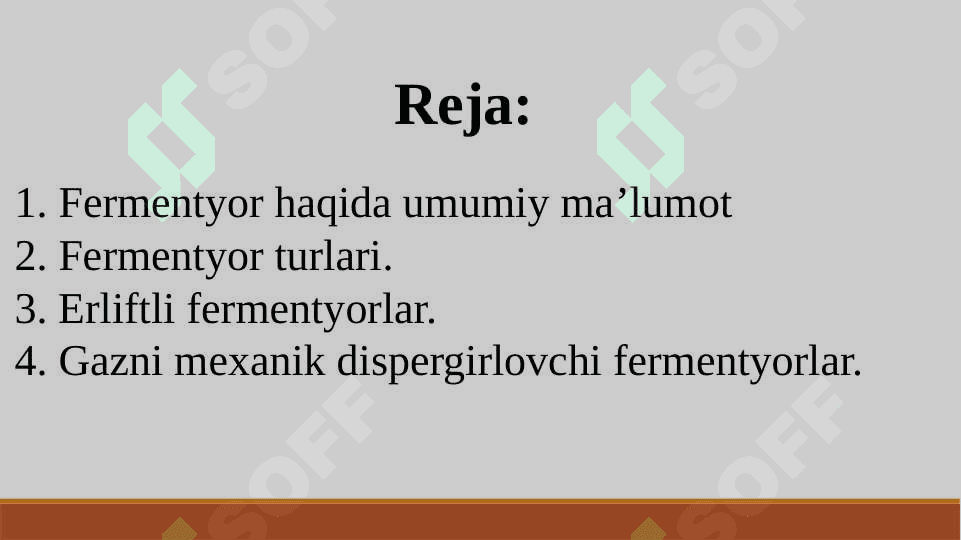 Biotexnologiya usullarini kimyoviy reaksialarda qollash. 2