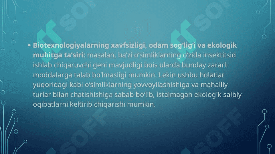 ATROF MUHITNI SAQLASHDA BIOTEXNOLOGIYANING ROLI 2