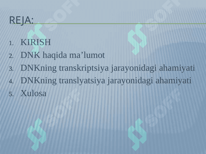 ДНКнинг ҳужайрадаги ўрни ва аҳамияти 2