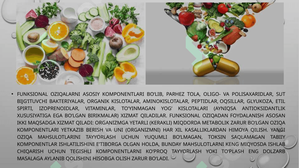 oziq-ovqat ishlab chiqarishda biologiyaning o’rni 3