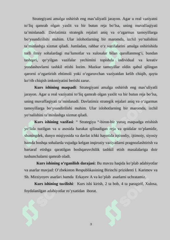 2017-2021-yillarda O‘zbekiston respublikasini yanada rivojlantirish bo‘yicha harakatlar strategiyasi va unda belgilangan ustuvor yo‘nalishlar 3