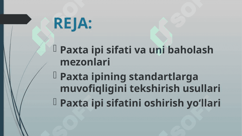 standart bo'yicha paxta ipining sifatini baholash 2