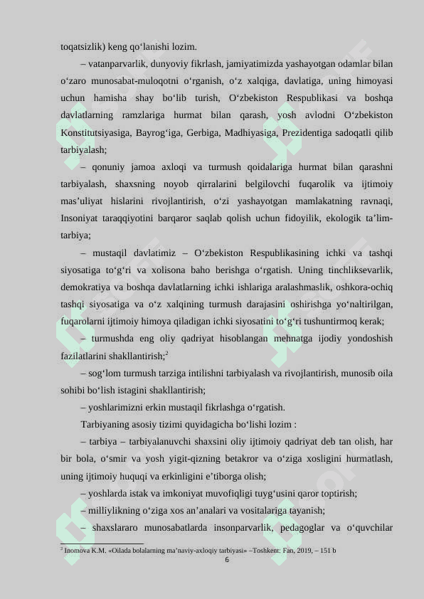 Sinfdan va maktabdan tashqari ishlarda tejamkorlik tarbiyasi 6