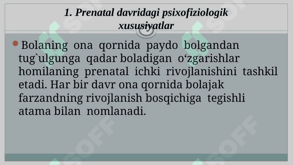 Chaqaloqlik davrining  psixologik xususiyatlari 5