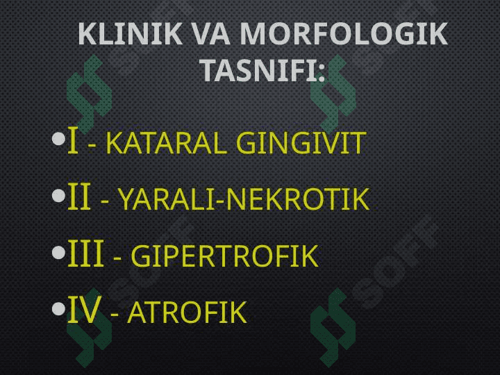 Gum va periodontal kasalliklar 7