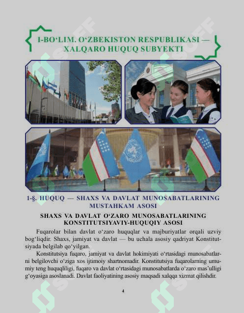 DAVLAT VA HUQUQ ASOSLARI 4