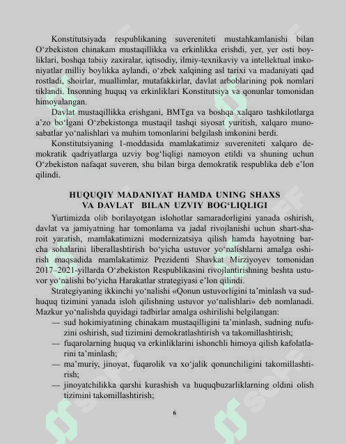 DAVLAT VA HUQUQ ASOSLARI 6