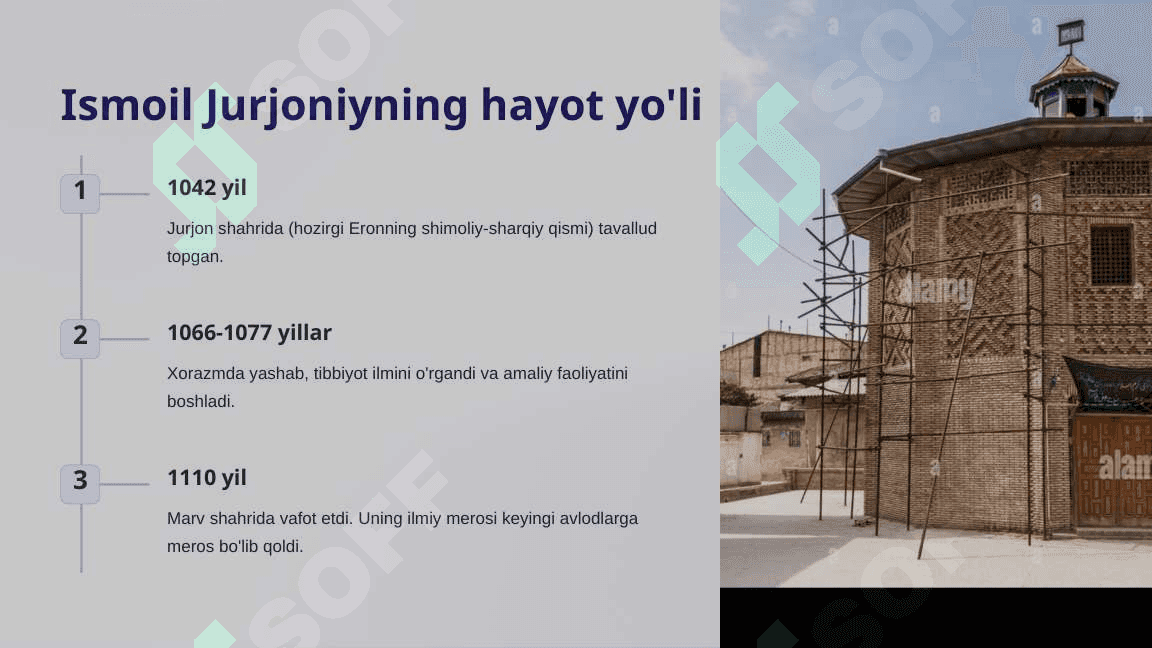 Ismoil Jurjoniy O'rta asrlar tibbiyotining buyuk allomasi 3