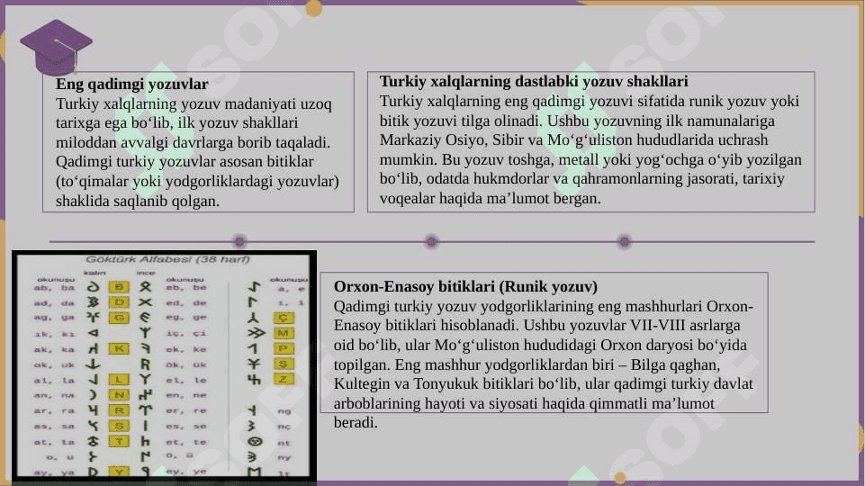 Oʻzbek yozuvlari tarixi 3