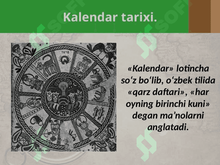 Kalendar tarixi 5- sinf 2