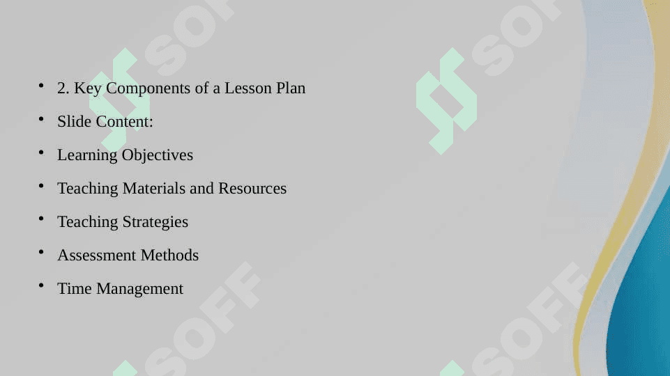 Planning for Teaching and Learning 2